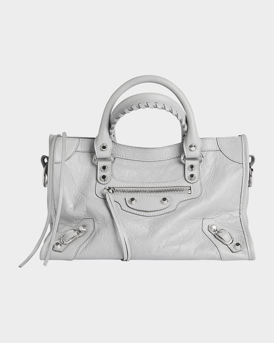 Balenciaga Le City Small Arena Leather Crossbody Bag | Neiman Marcus