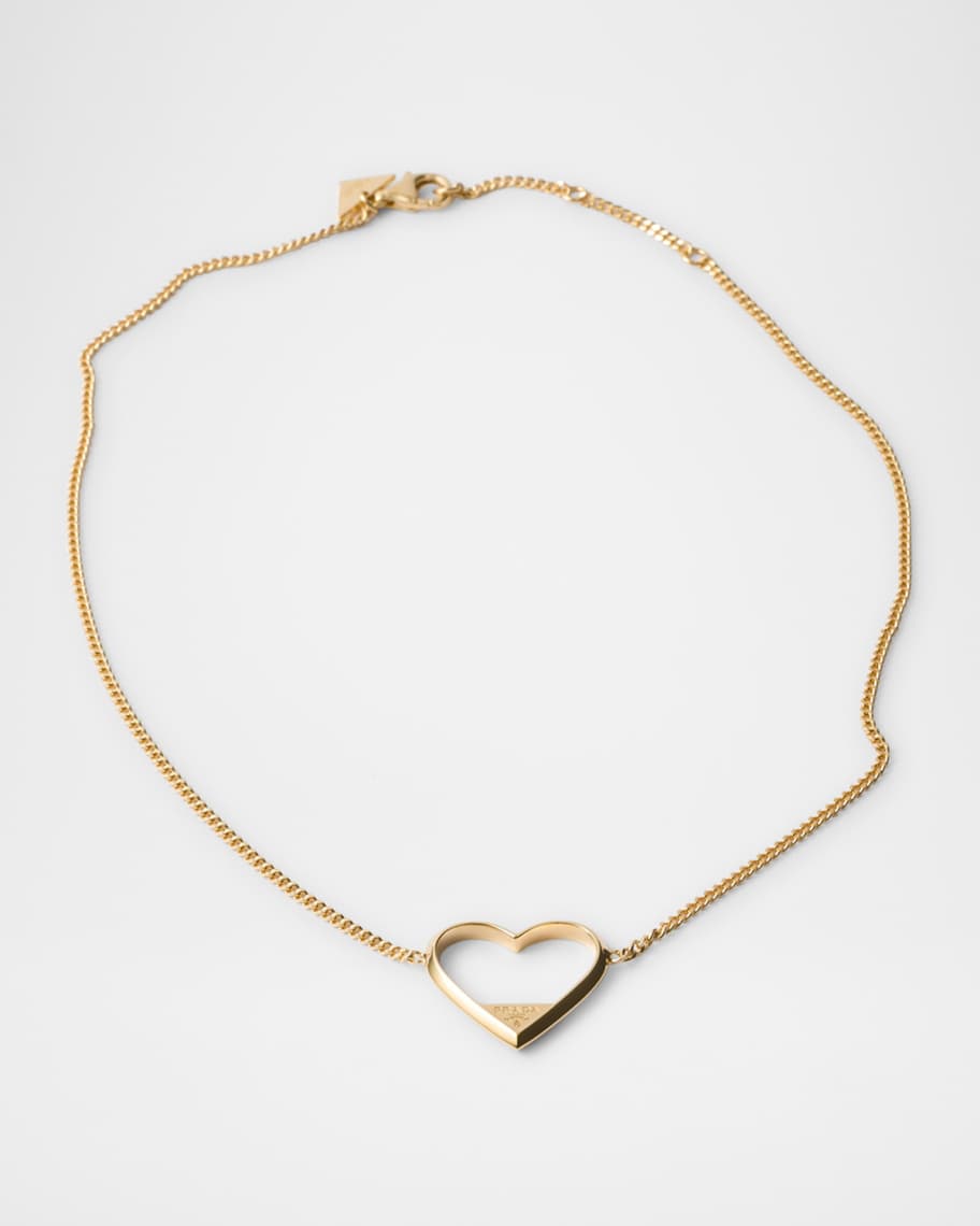 【関税＆送料込み】Prada Cashmere Necklace Clothing Prada Prada Symbole Pendant Necklace | Saks Fifth Avenue