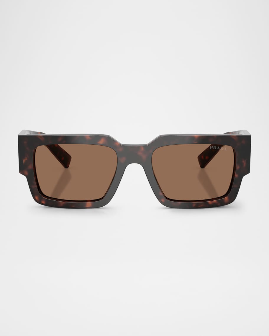 Prada Men's PR B17S Rectangular Sunglasses | Neiman Marcus