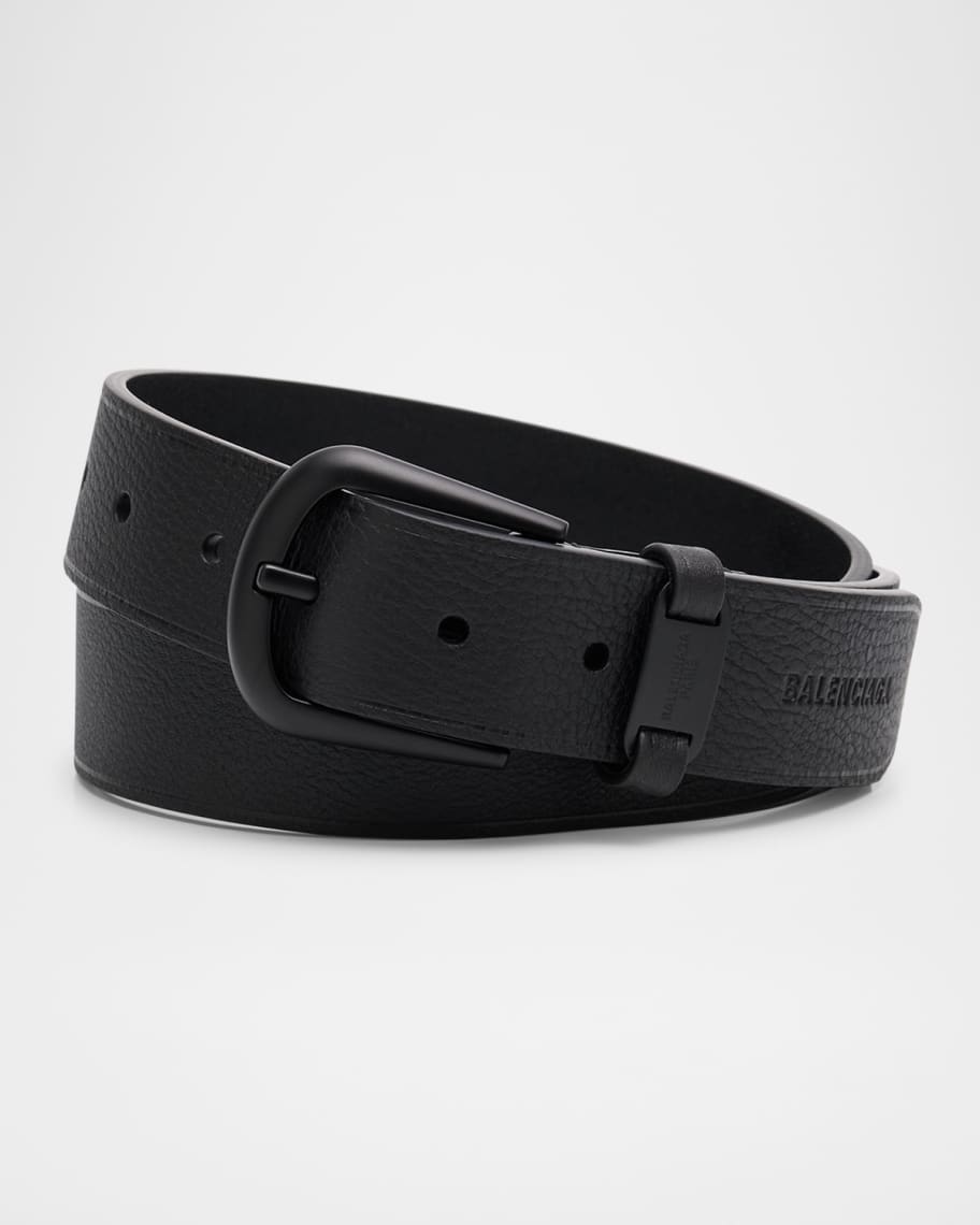 国内完売！BALENCIAGA Men's Suit Belt in Black スーツ ベルト Men's Suit Belt in Black | Balenciaga US