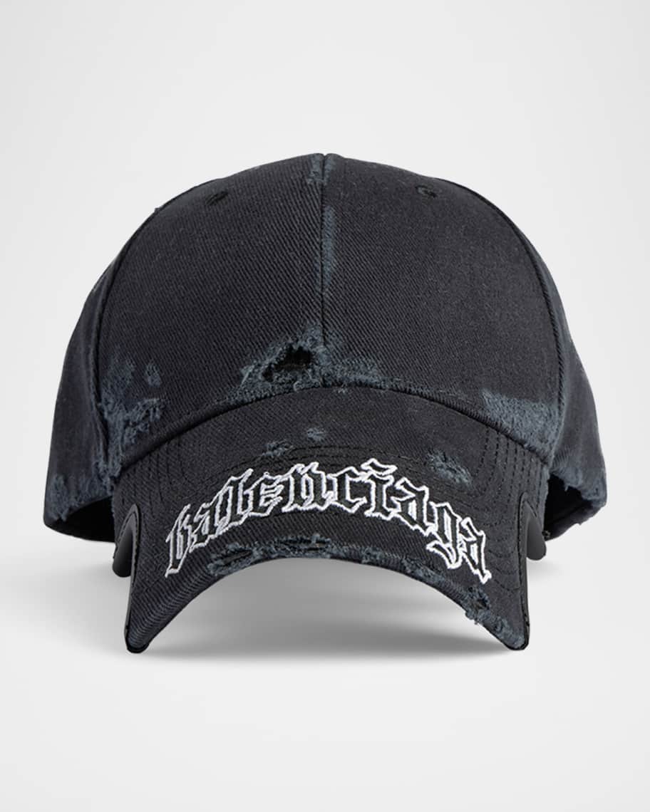 キャップ Balenciaga Cappello Blackletter Script Balenciaga Blackletter Script Logo Baseball Cap | Neiman Marcus