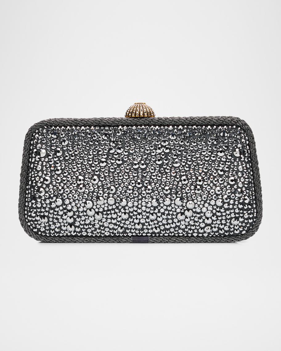 Valentino Garavani Carry Secrets Rhinestone Minaudiere | Neiman Marcus