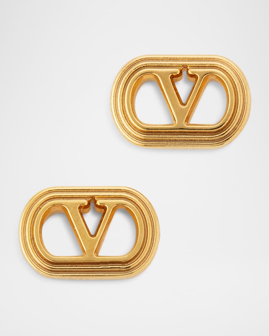 Valentino Garavani Ovalette Stud Earrings | Neiman Marcus