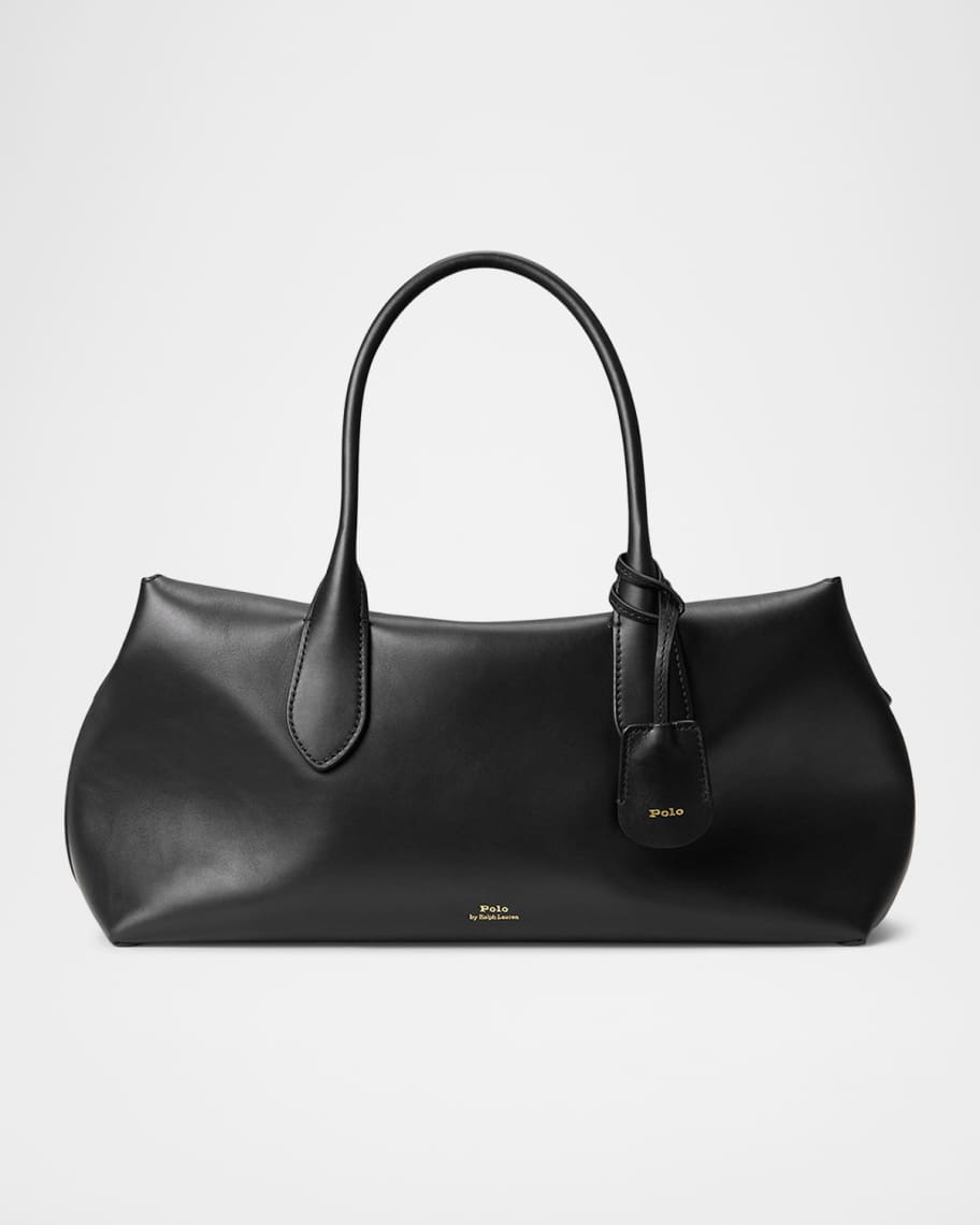 B*1様 極美品 POLO SPORT Ralph Lauren ショルダーバッ Polo Ralph Lauren Bellport Medium Smooth Leather Satchel Bag