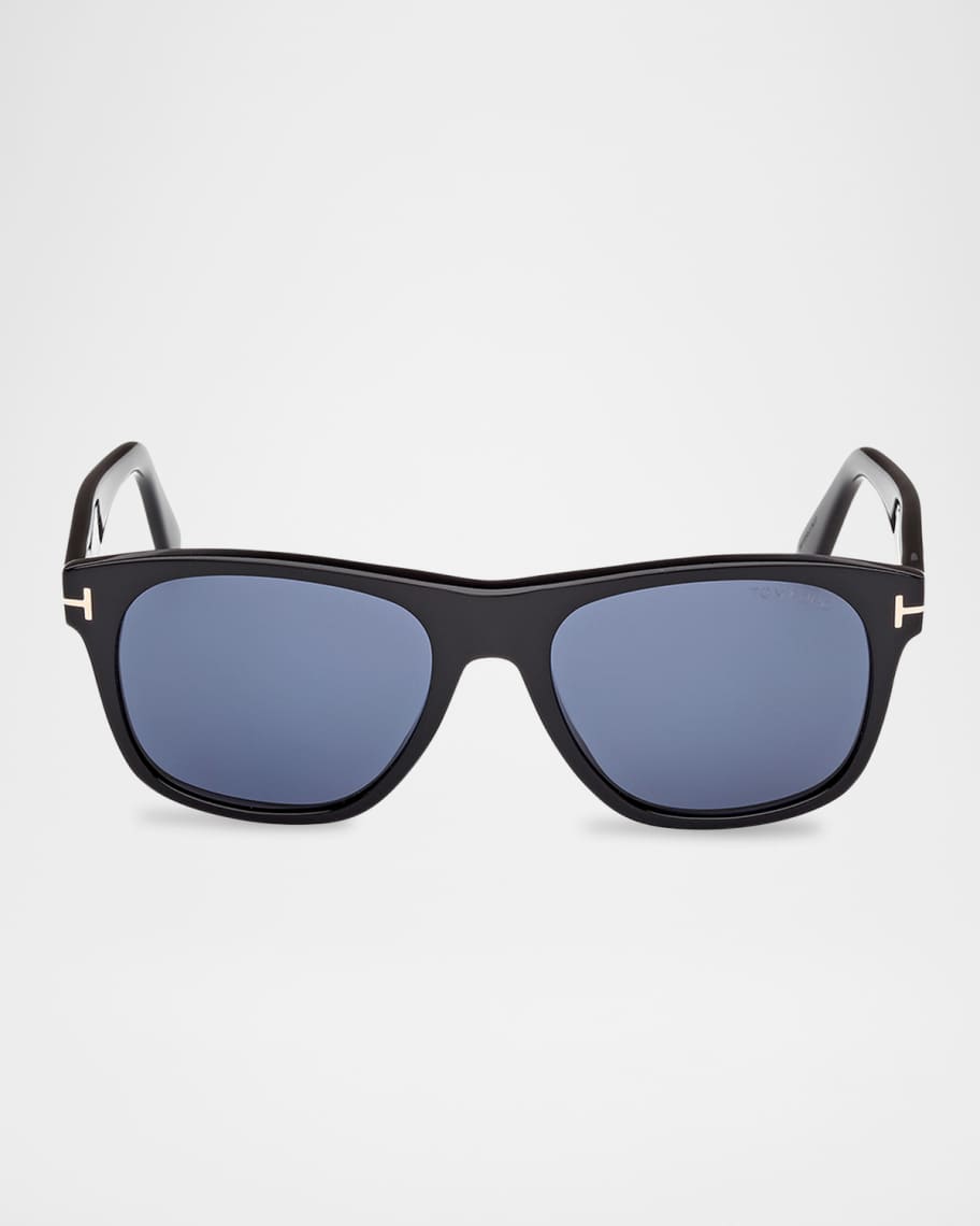 TOM FORD Men's Marlon-02 Acetate Square Sunglasses | Neiman Marcus
