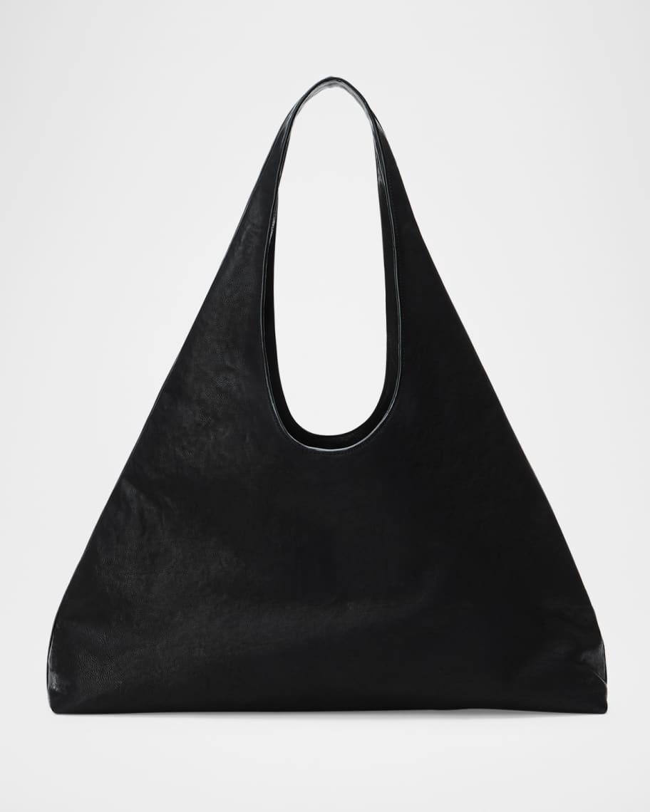 トートバッグ ALEXANDER WANG Black Leather Large Pike Shoulder Bag Alexander Wang Pike Large Pebbled Leather Hobo Bag | Neiman