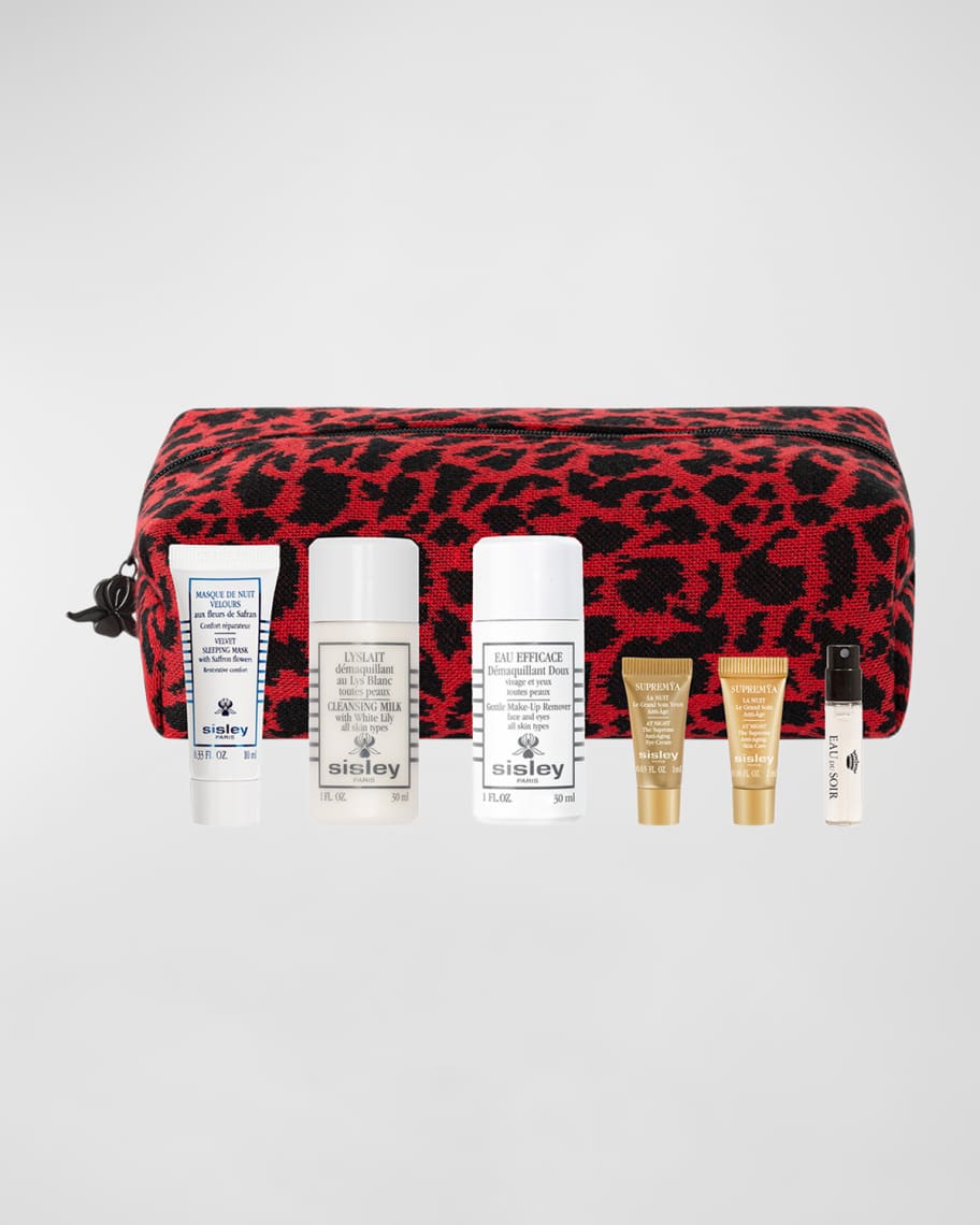 Sisley Paris 7-Piece Leopard Pouch, Yours with any $350 Sisley