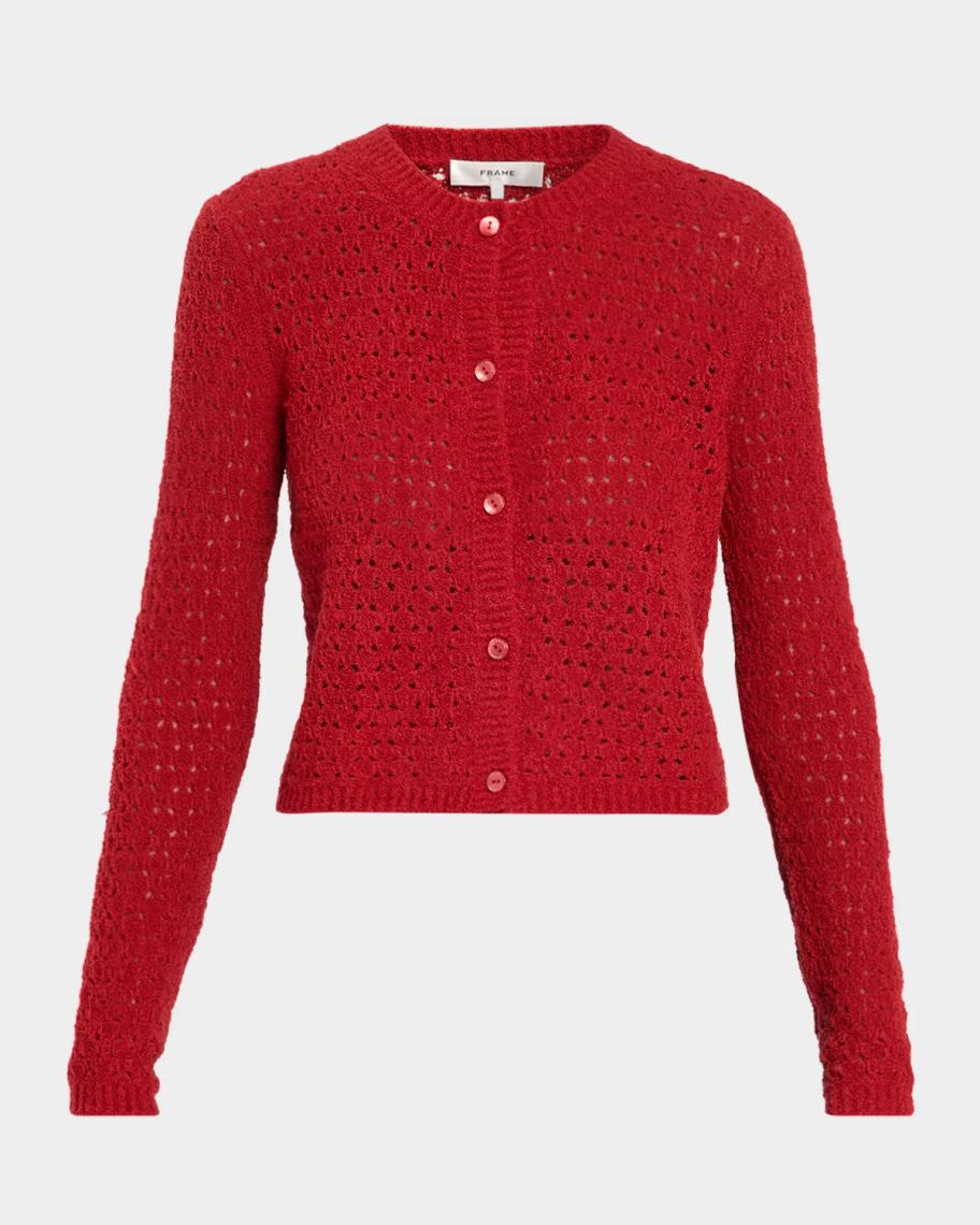 FRAME The Chenille Cardigan | Neiman Marcus