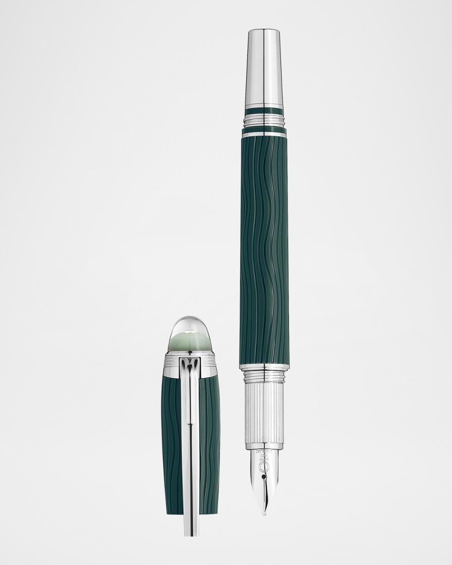 Montblanc Men's StarWalker PolarGreen Precious Resin Fountain Pen