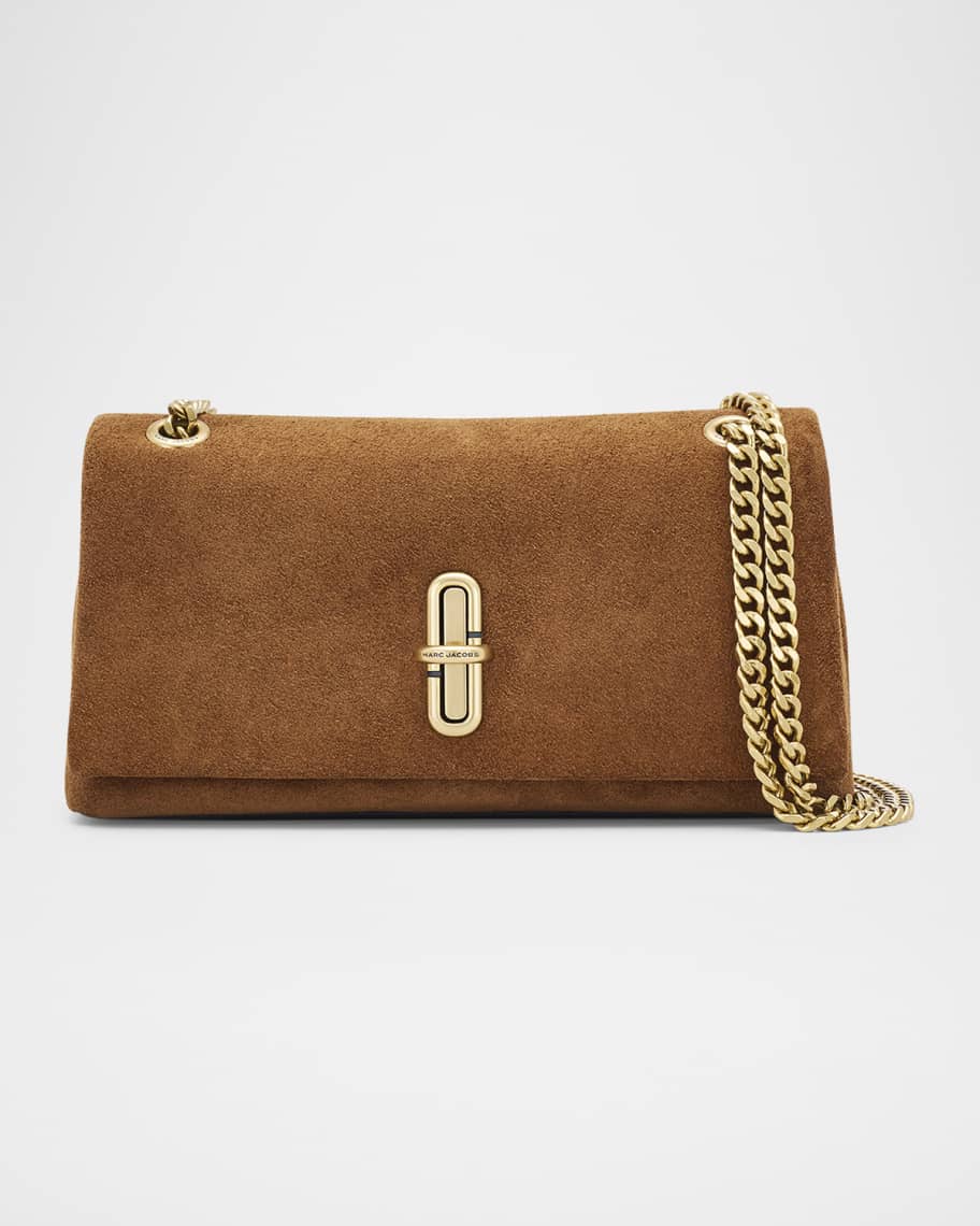 Marc Jacobs The Dual Chain Mini Suede Shoulder Bag | Neiman