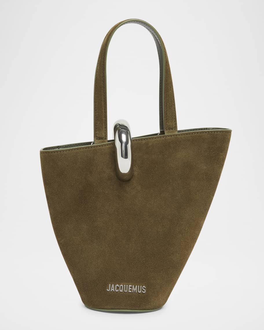 Jacquemus Le Petit Bambola Suede Shoulder Bag | Neiman Marcus