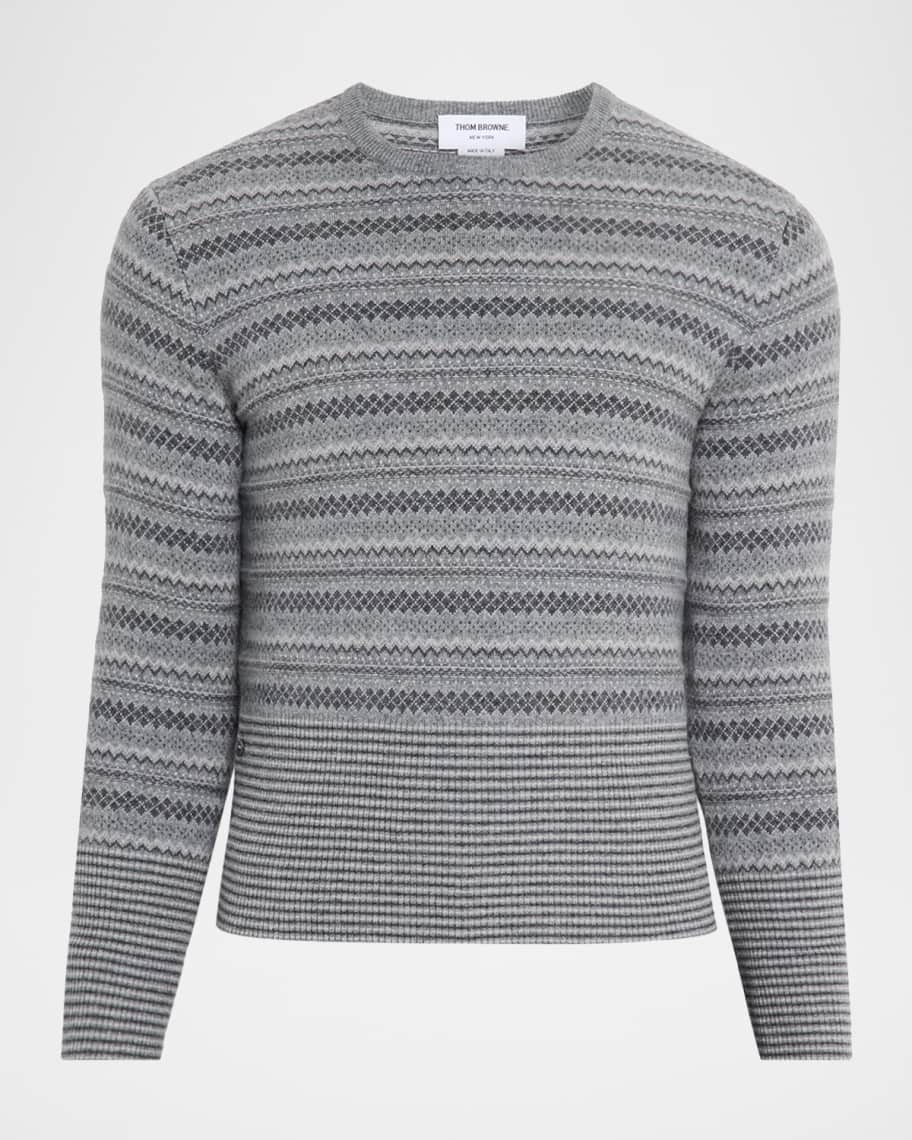 【送料&関税込】Thom Browne Virgin Wool Crew-neck Sweater Thom Browne Virgin Wool Crew-neck Sweater | italist, ALWAYS