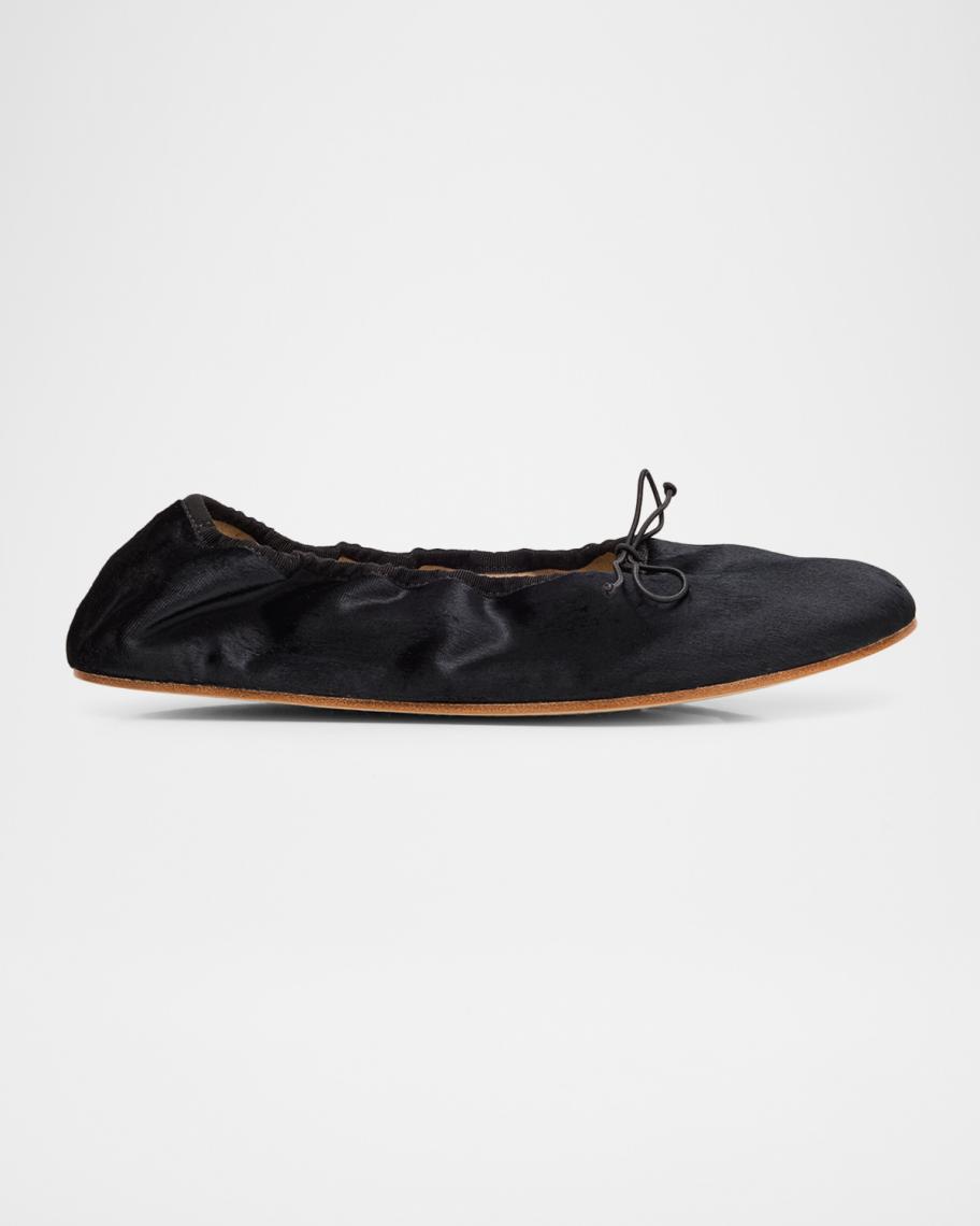 サイズ36 The row ザ・ロウ　Suede Ballet Flats The Row Velvet Ballerina Flats | Neiman Marcus