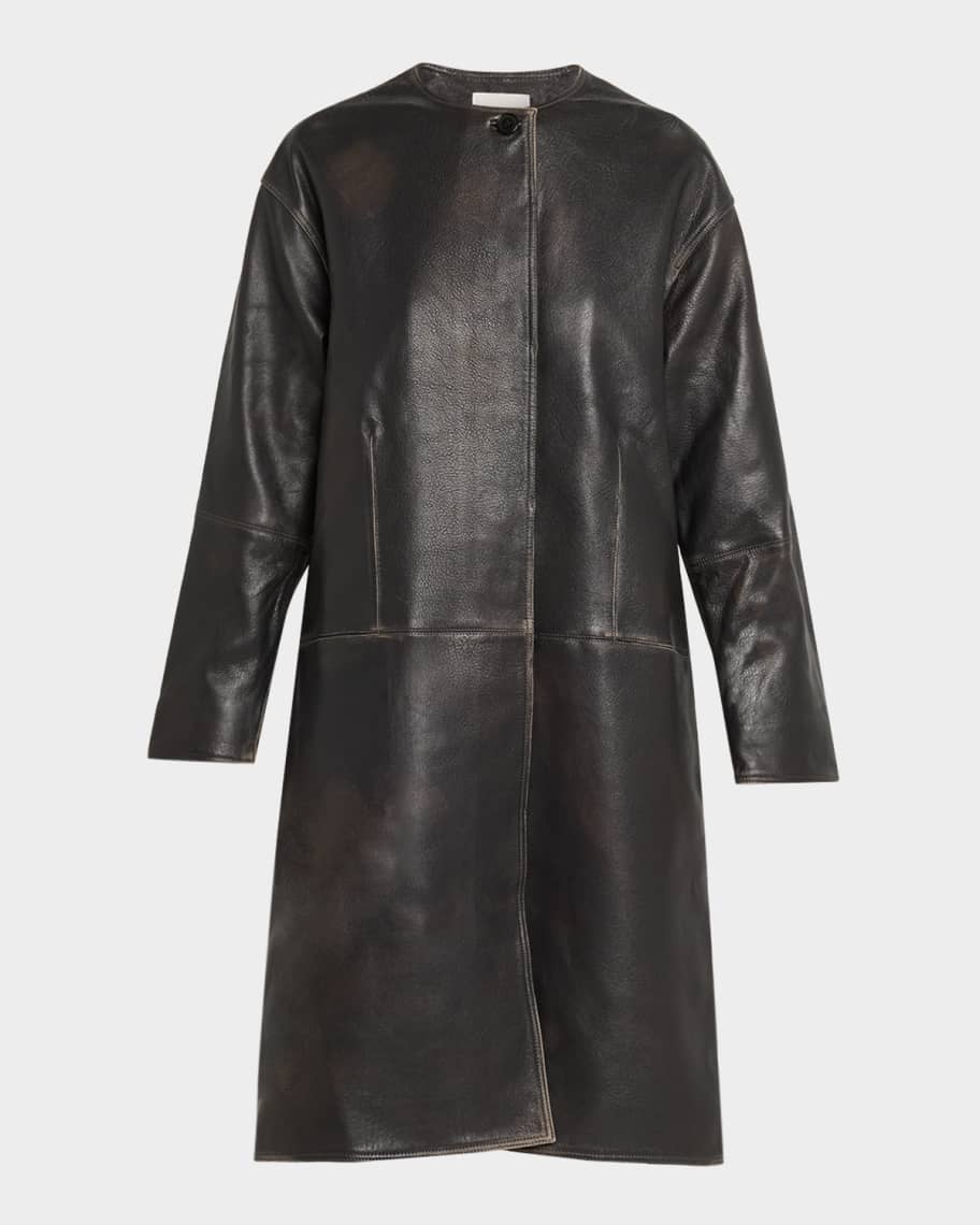 SIMKHAI Autumn Leather Jacket | Neiman Marcus