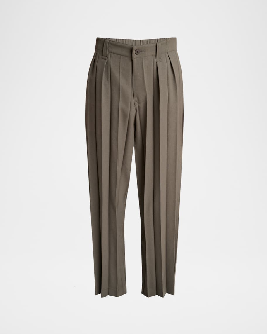 Homme Plisee Issey Miyake プリーツ サルエルパ Homme Plisse Issey Miyake Men's Edge Ensemble Pleated Pants