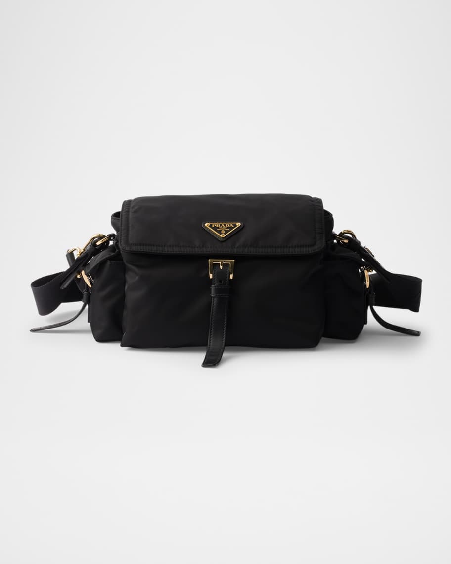 バッグ PRADA messenger shoulder bag re nylon Prada Re-Nylon And Saffiano Shoulder Bag | Saks Fifth Avenue