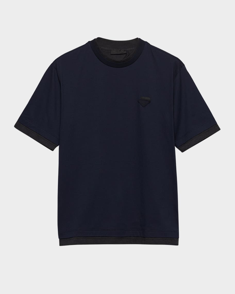 Tシャツ・カットソー PRADA | Cotton top UJT109_111L_F0UB0_S_222 Tシャツ・カットソー PRADA | Cotton top