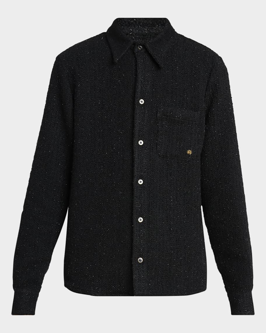 美品 AMIRI 22AW BOUCLE PADDED PVER SHIRT 338691-47495-AMIRI-BOUCLE-