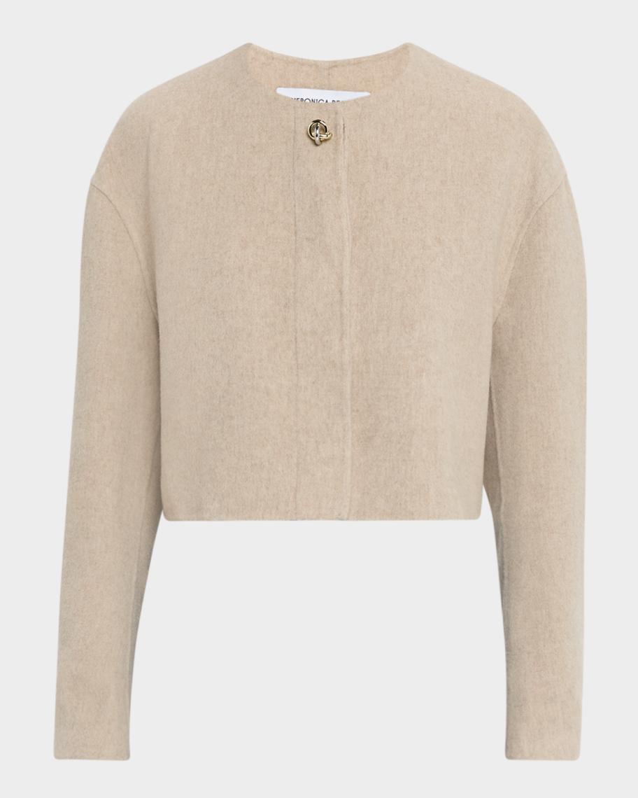 Veronica Beard Philips Cropped Jacket | Neiman Marcus