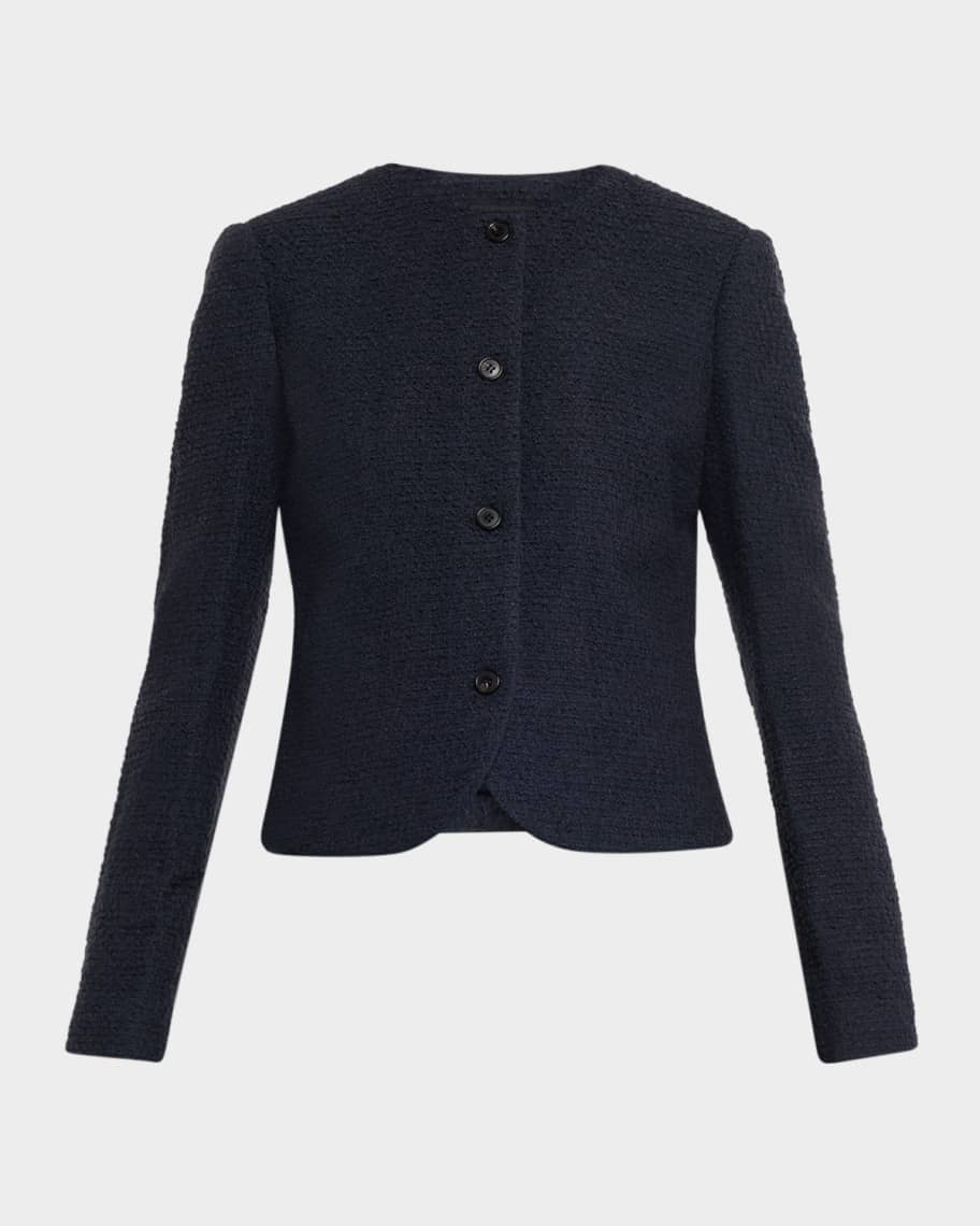 Theory Tailored Tweed Jacket | Neiman Marcus