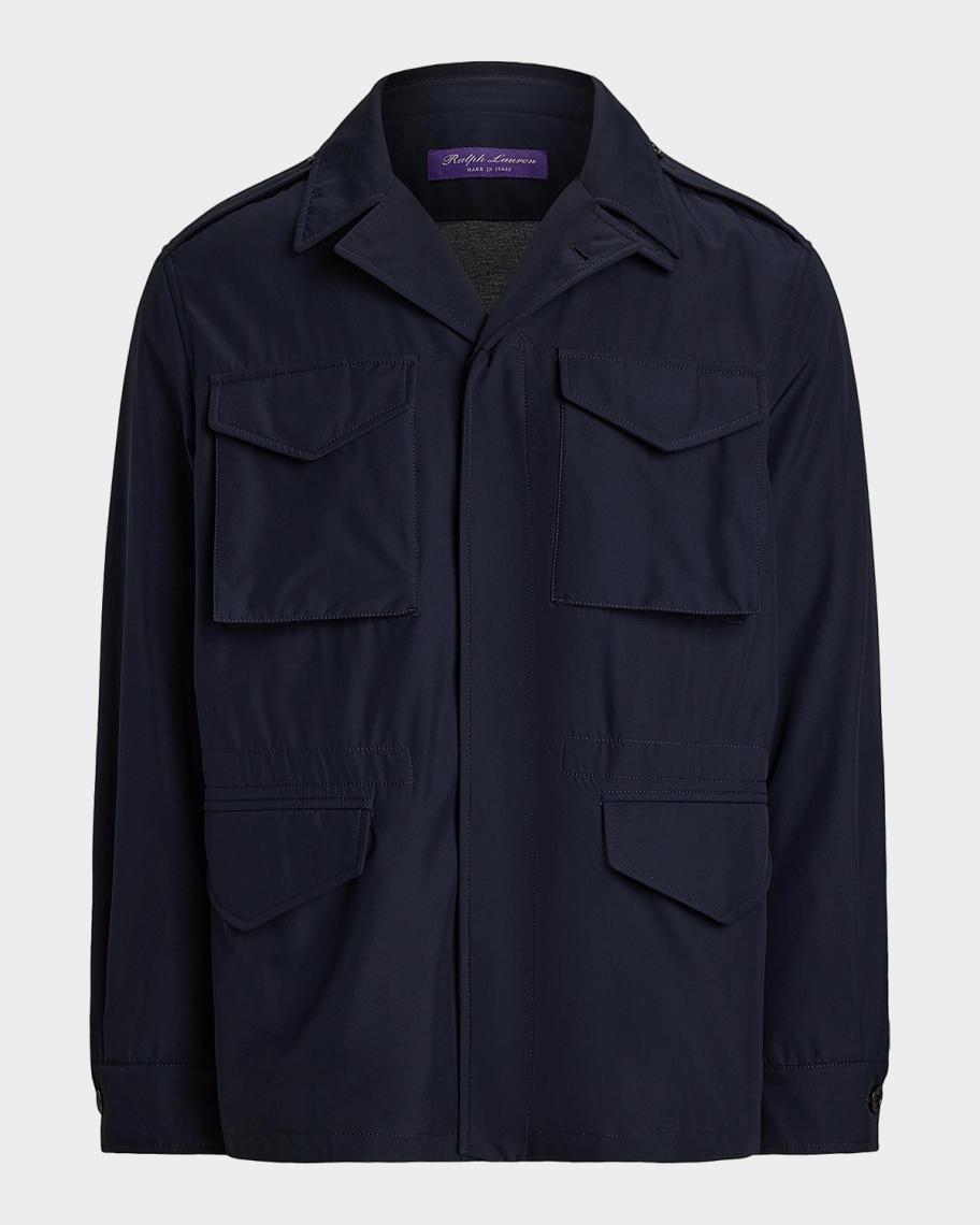 Ralph Lauren Purple Label Performance Silk Four-Pocket Jacket