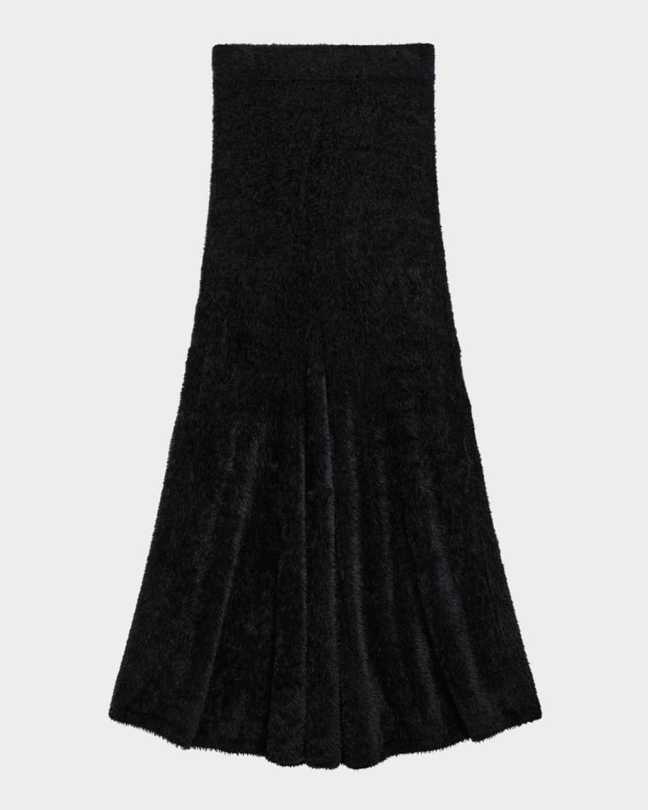 Helmut Lang Eyelash Knit Maxi Skirt | Neiman Marcus