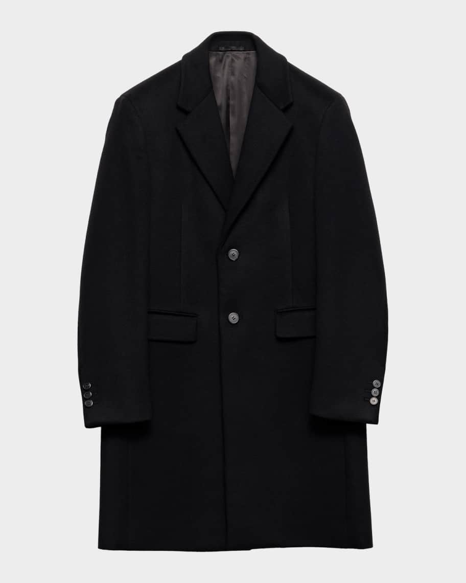 コート Prada Single-Breasted Cashmere Coat Prada Men's Single-Breasted Cashmere Coat | Neiman Marcus