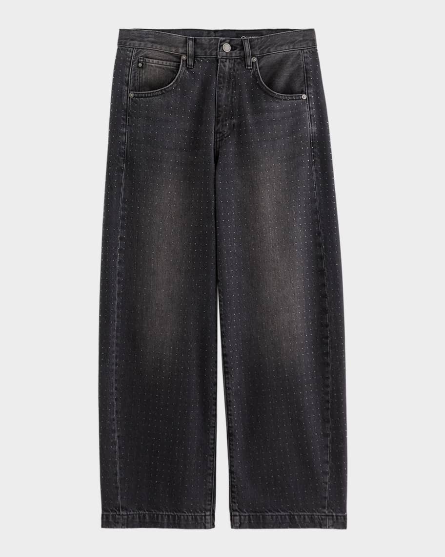 AG Jeans Hattie High-Rise Barrel Jean in Star Light