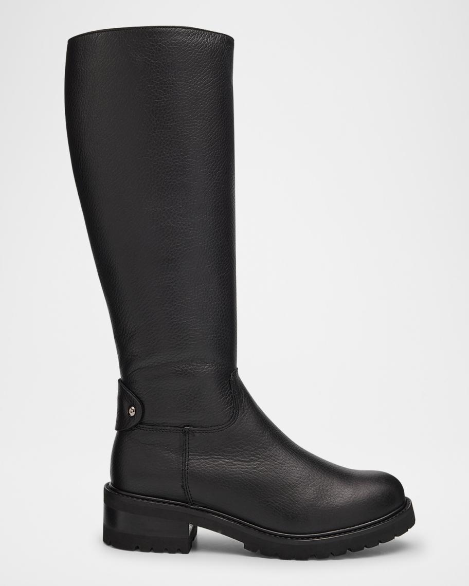 La Canadienne Cate Waterproof Pebble Leather Knee-High Boots