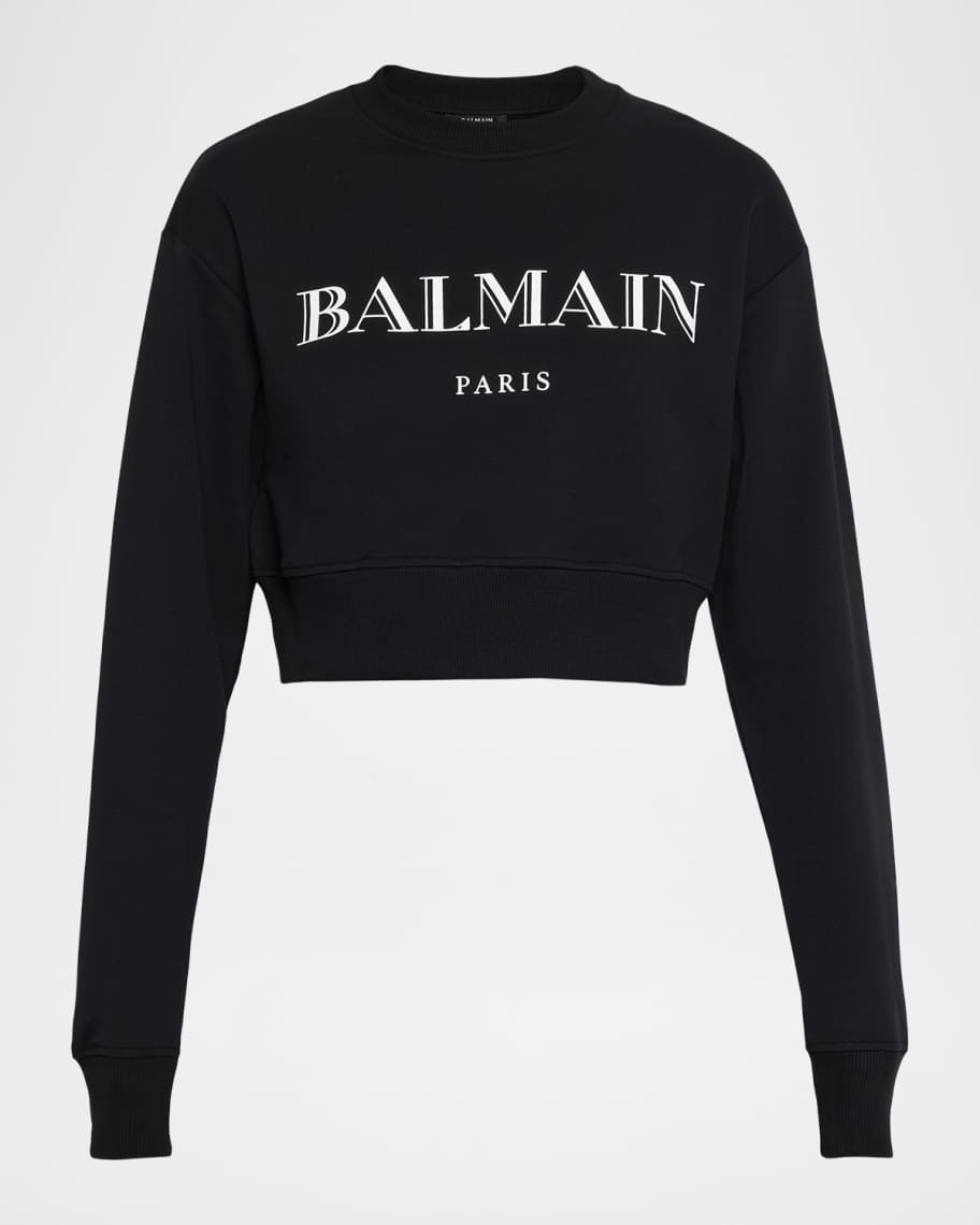 BALMAIN ロゴトレーナー　スウェット　黒 楽天市場】balmain（スウェット・トレーナー｜トップス