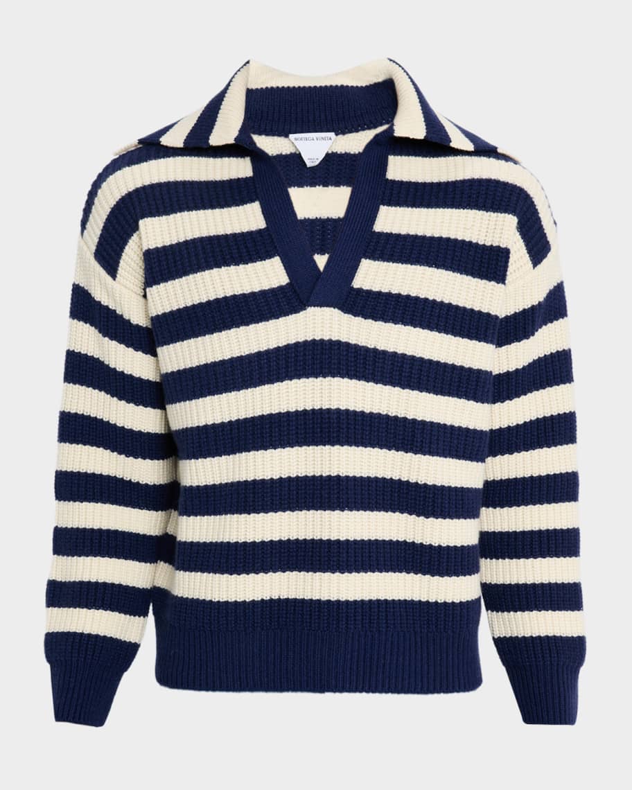 KUME V-NECK BUTTON COLLAR SWEATER ニット nm_5364359_100404_m