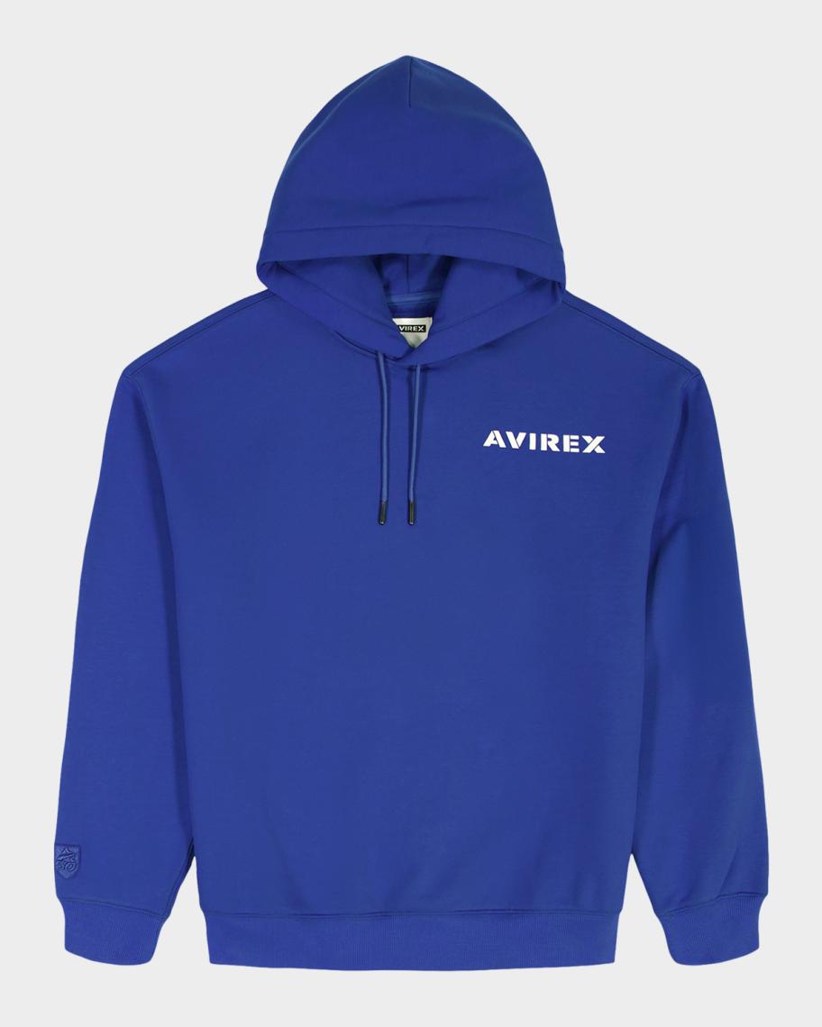 AVIREX Men's Big A Cotton Fleece Hoodie | Neiman Marcus