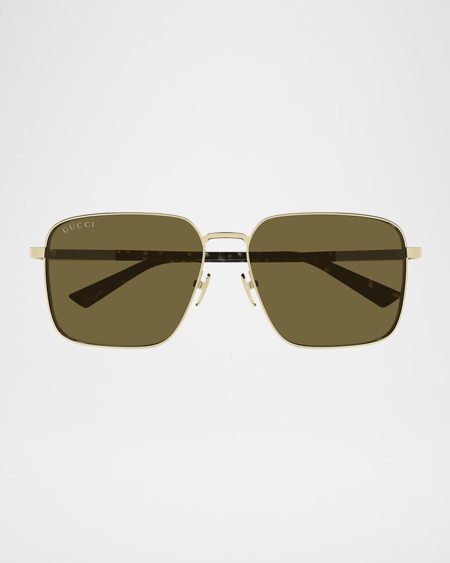 Gucci 60MM Guccify Unisex Square Sunglasses gucci-womens-gg0414s-gg-0414-s  main image 2