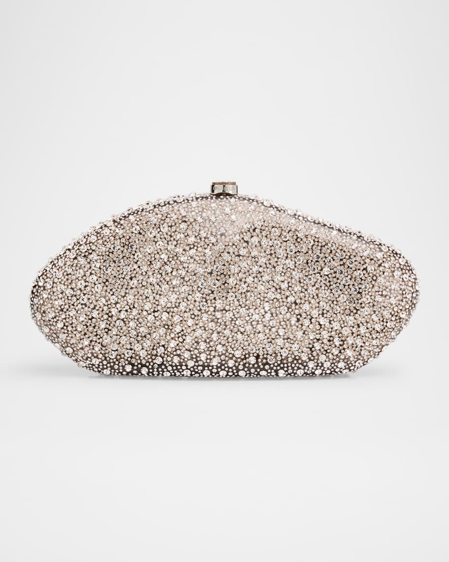 Cult Gaia The Caldera Rhinestone Acrylic Clutch Bag | Neiman Marcus