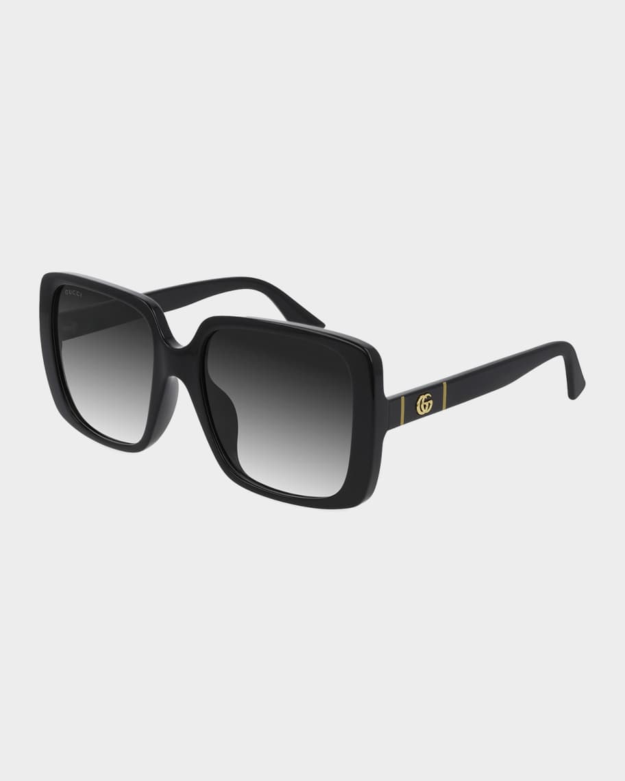 Gucci 56MM Square Sunglasses | Neiman Marcus