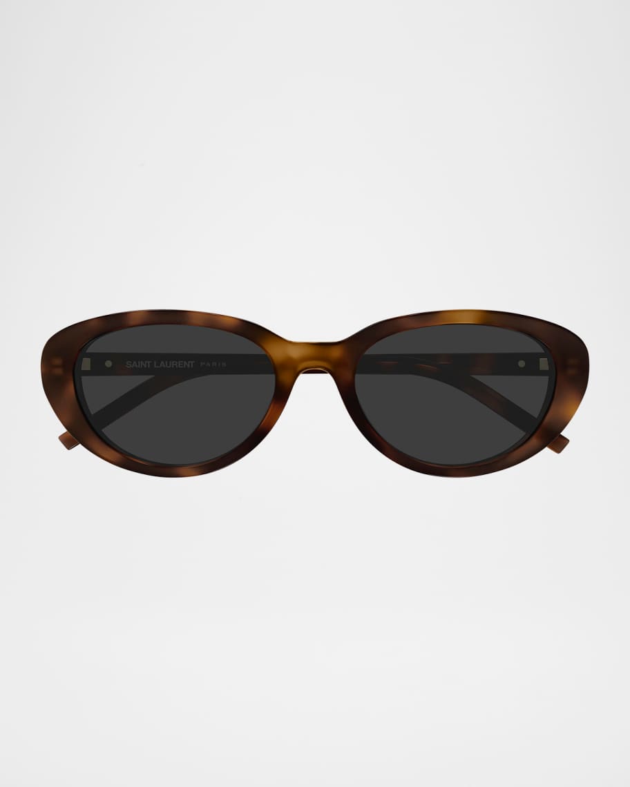 YVESSAINTLAURENT サングラス　55□22-145 Saint Laurent 55mm Acetate Cat-Eye Sunglasses | Neiman Marcus