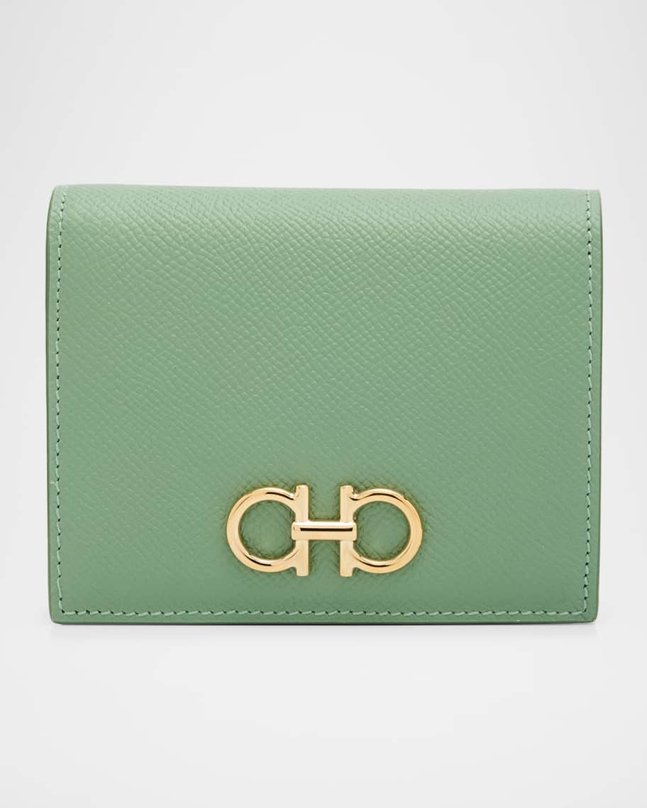 Ferragamo Bifold Grained Leather Wallet | Neiman Marcus