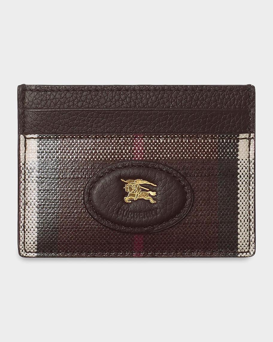 Burberry Highlands Check Card Case | Neiman Marcus