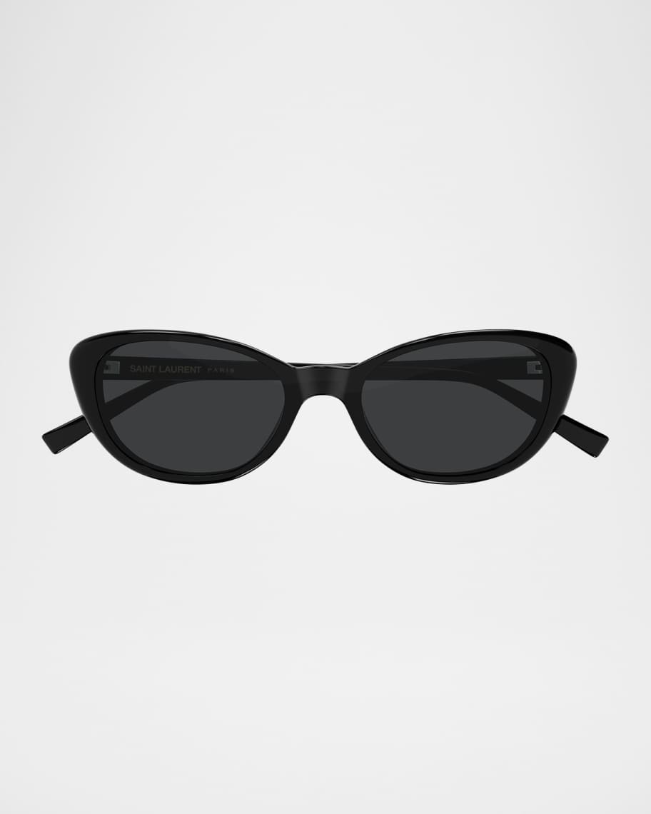 SAINT LAURENT パース Saint Laurent 52mm Acetate Cat-Eye Sunglasses | Neiman Marcus