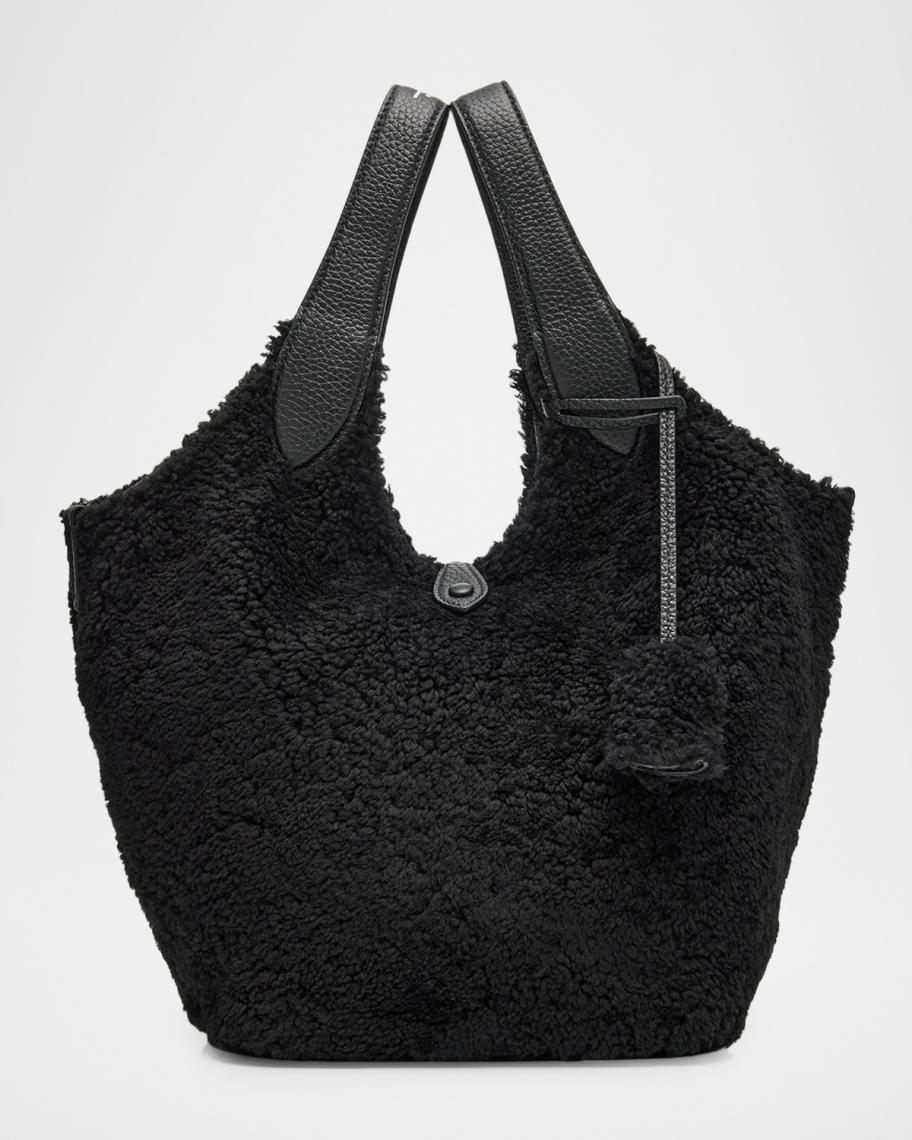 Polo Ralph Lauren Polo Play Shearling Tote | Neiman Marcus