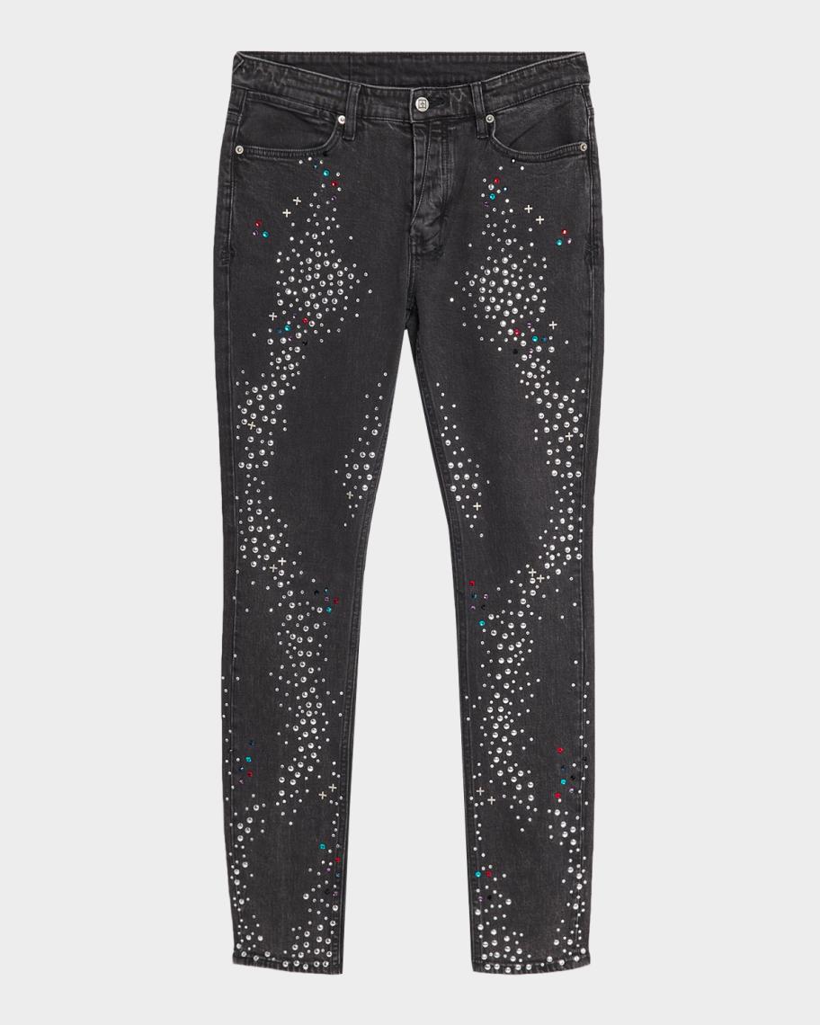 パンツ VALABASAS GUAPI purple brand ksubi 1130 Ksubi Men's Van Winkle Embellished Skinny Jeans | Neiman Marcus