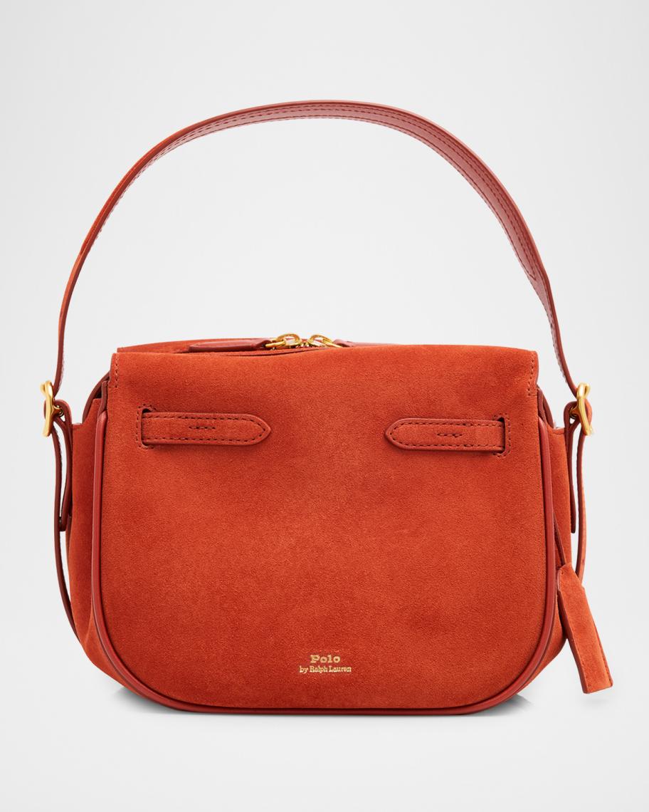 RALPH LAUREN POLO Rare Bright Neon Orange Small Belt or Shoulder Bag Sz M Cute!! s7-AI428978574001_lifestyle?$  main image 4