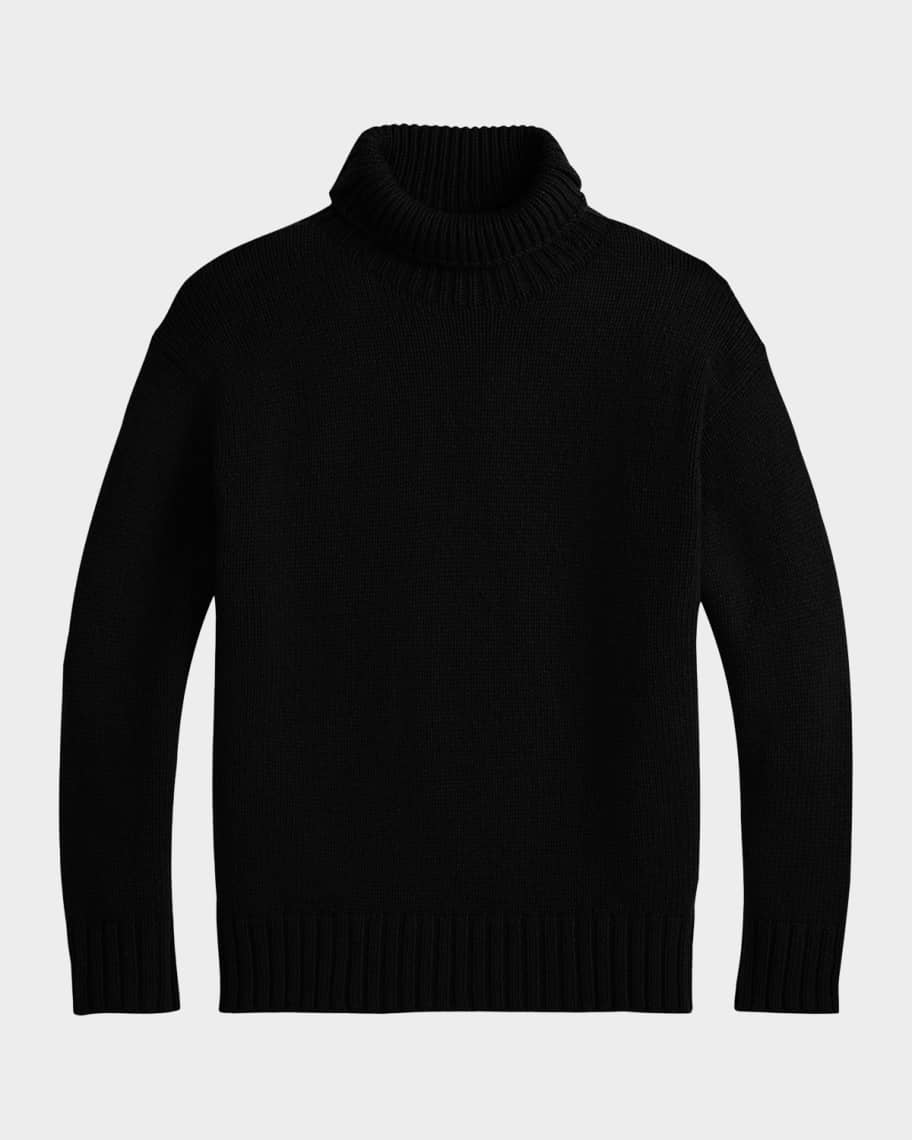 Polo Ralph Lauren Wool & Cashmere Turtleneck Sweater | Neiman Marcus