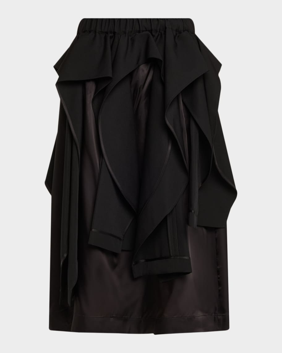 ⭐︎noir kei ninomiya⭐︎キルティングプリーツジレ NOIR KEI NINOMIYA | PLEATED HARNESS TOP