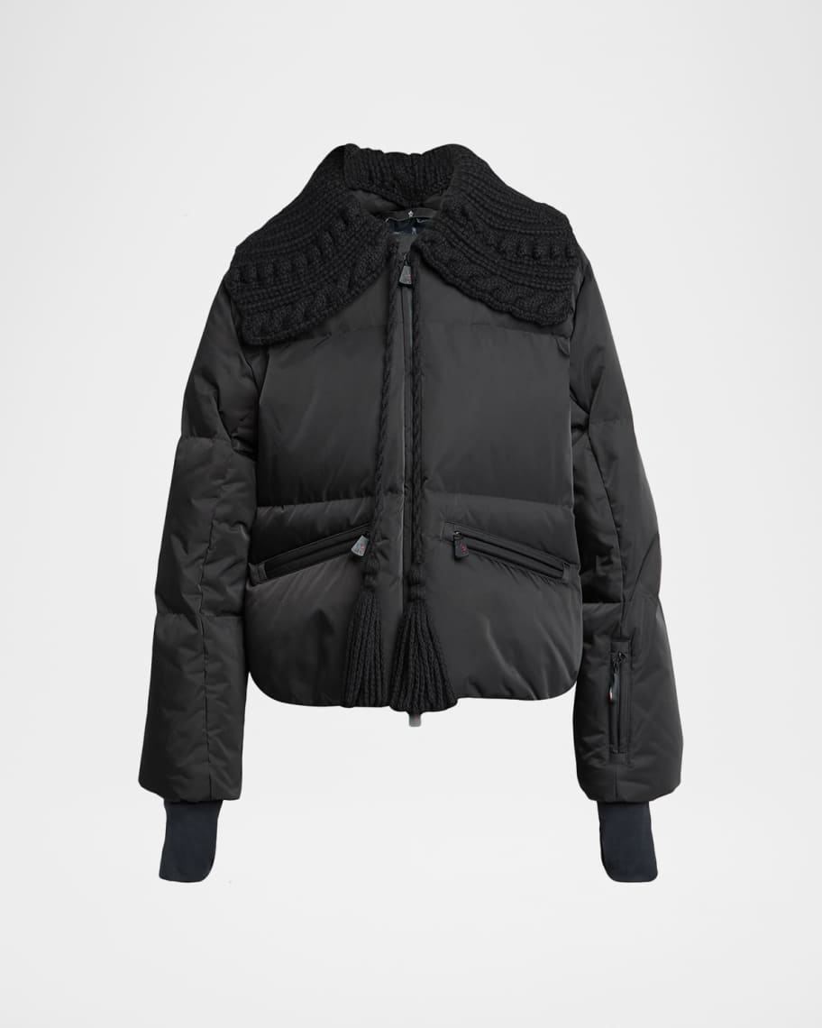 Moncler Grenoble Furtschella Down Bomber Jacket with Detachable
