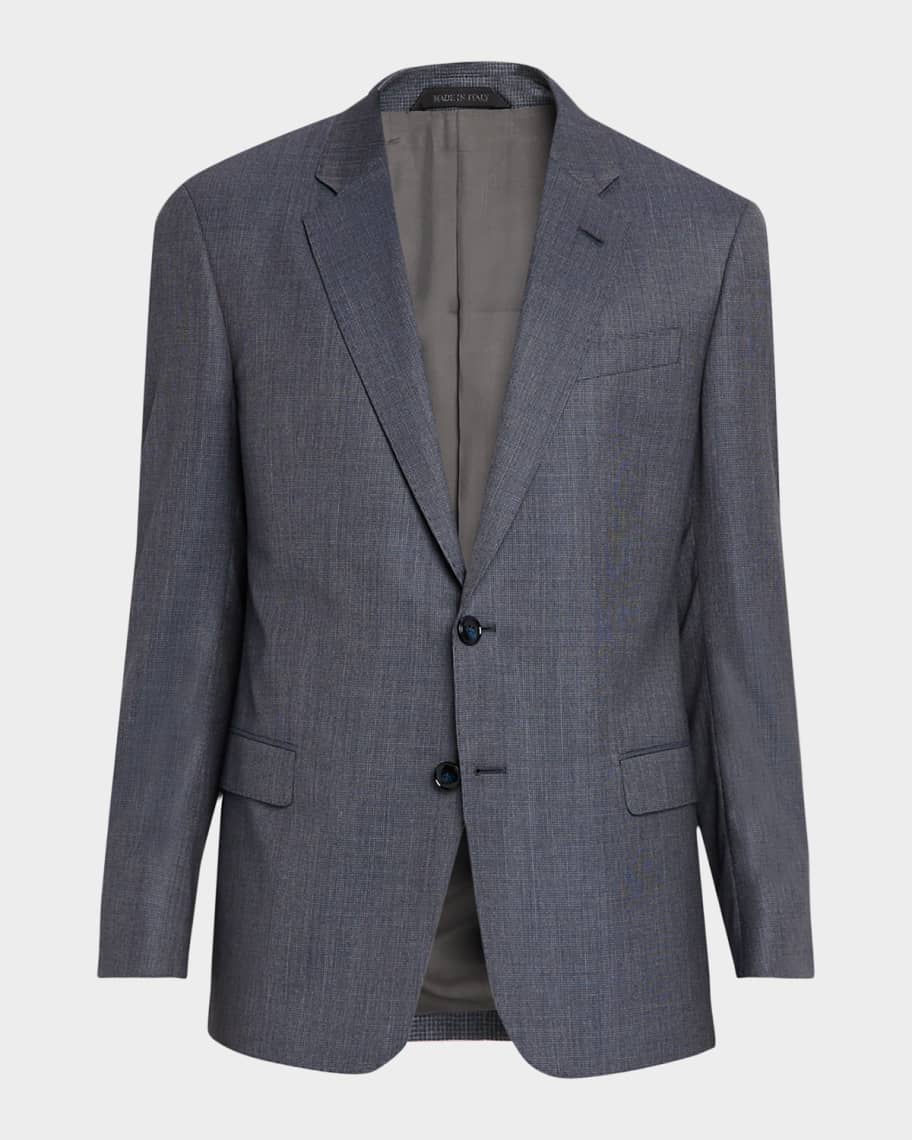 ポケット様Giorgio Armani ダークグレービジネススーツ　56 Giorgio Armani virgin-wool Suit | Grey | FARFETCH