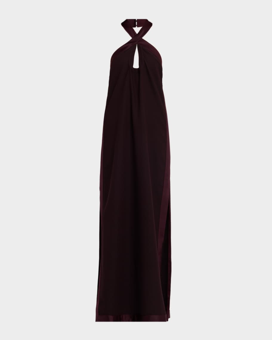One33 Social Liana Halter Gown | Neiman Marcus