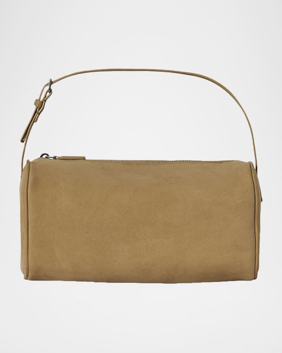 THE ROW 90's Top-Handle Bag in Nubuck Leather | Neiman Marcus