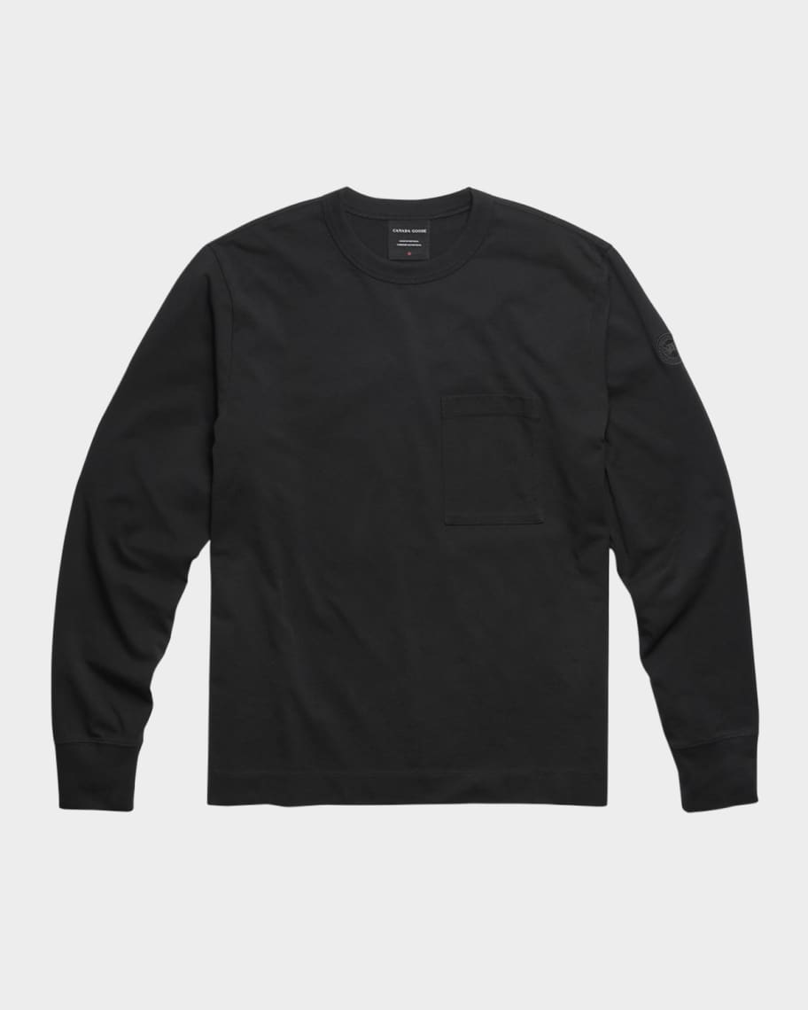   Gladstone T-Shirt カナダグース Canada Goose Men's Gladstone Long Sleeve T-Shirt | Neiman Marcus
