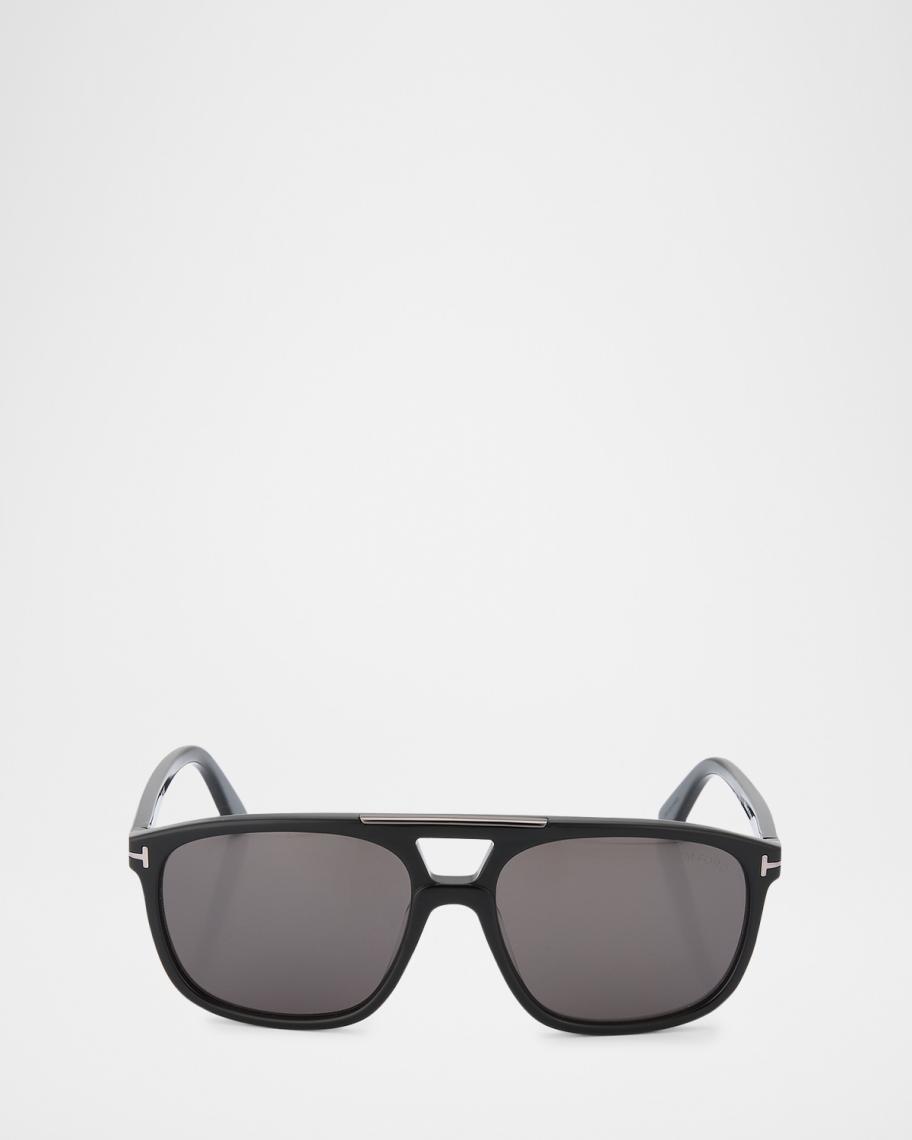 Tom Ford Retro Square Sunglasses Double Bridge Unisex Style ✨ RIVER VINTAGE SQUARE SUNGLASSES | TOM FORD Fashion main image 3